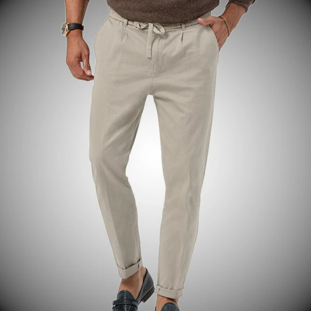 Heidi-Mode | Herren Chino Hose Weiß Stoffhose - Image 5