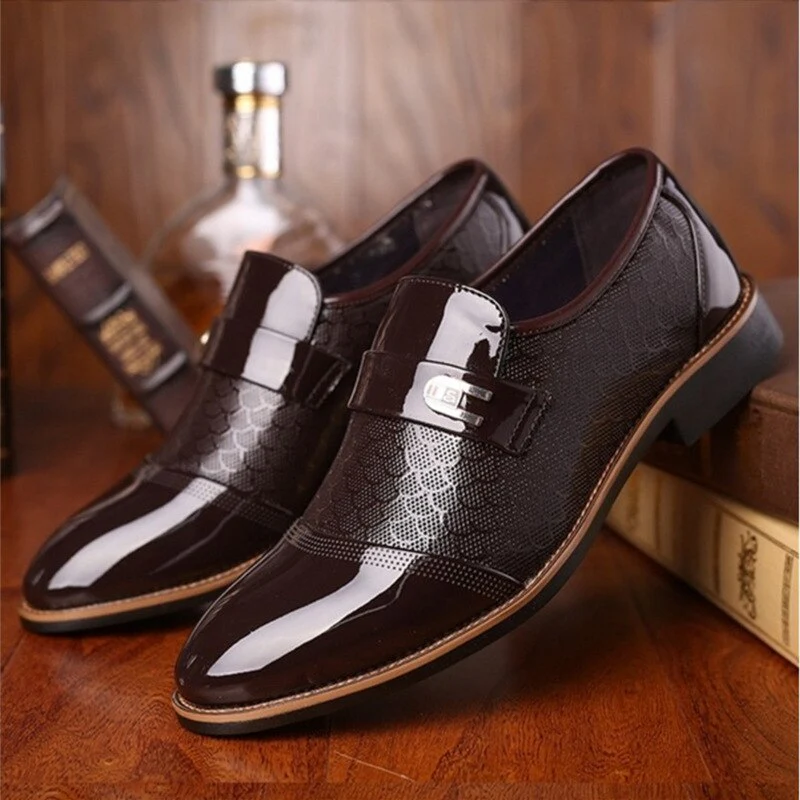 Heidi-Mode | Herren Elegante Schuhe Plateau - Image 5