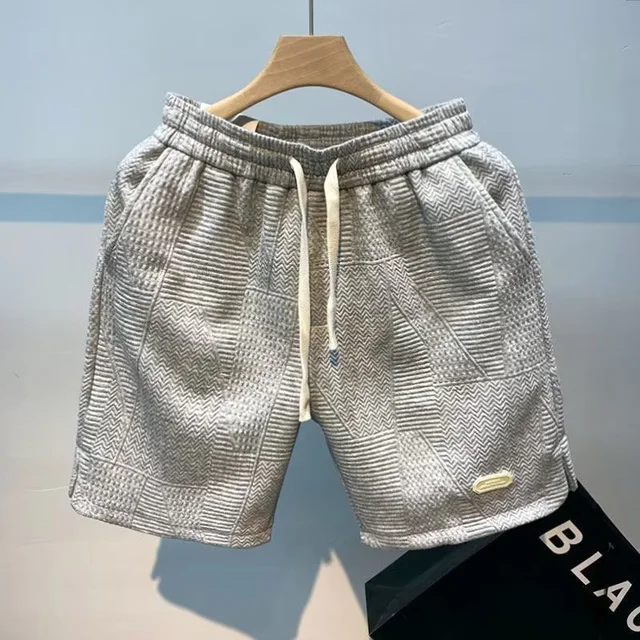 Heidi-Mode | Herren Herringbone Breeze Shorts - Image 7
