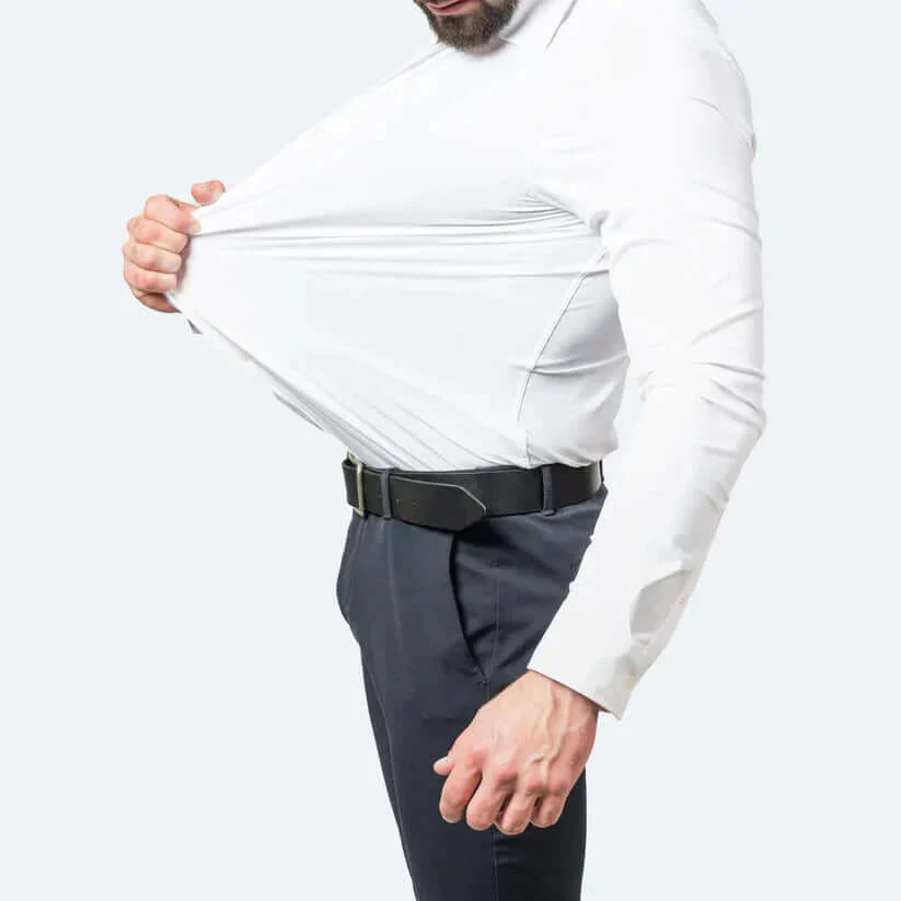 Heidi-Mode | Herren Langarm Hemd Stretch - Image 5