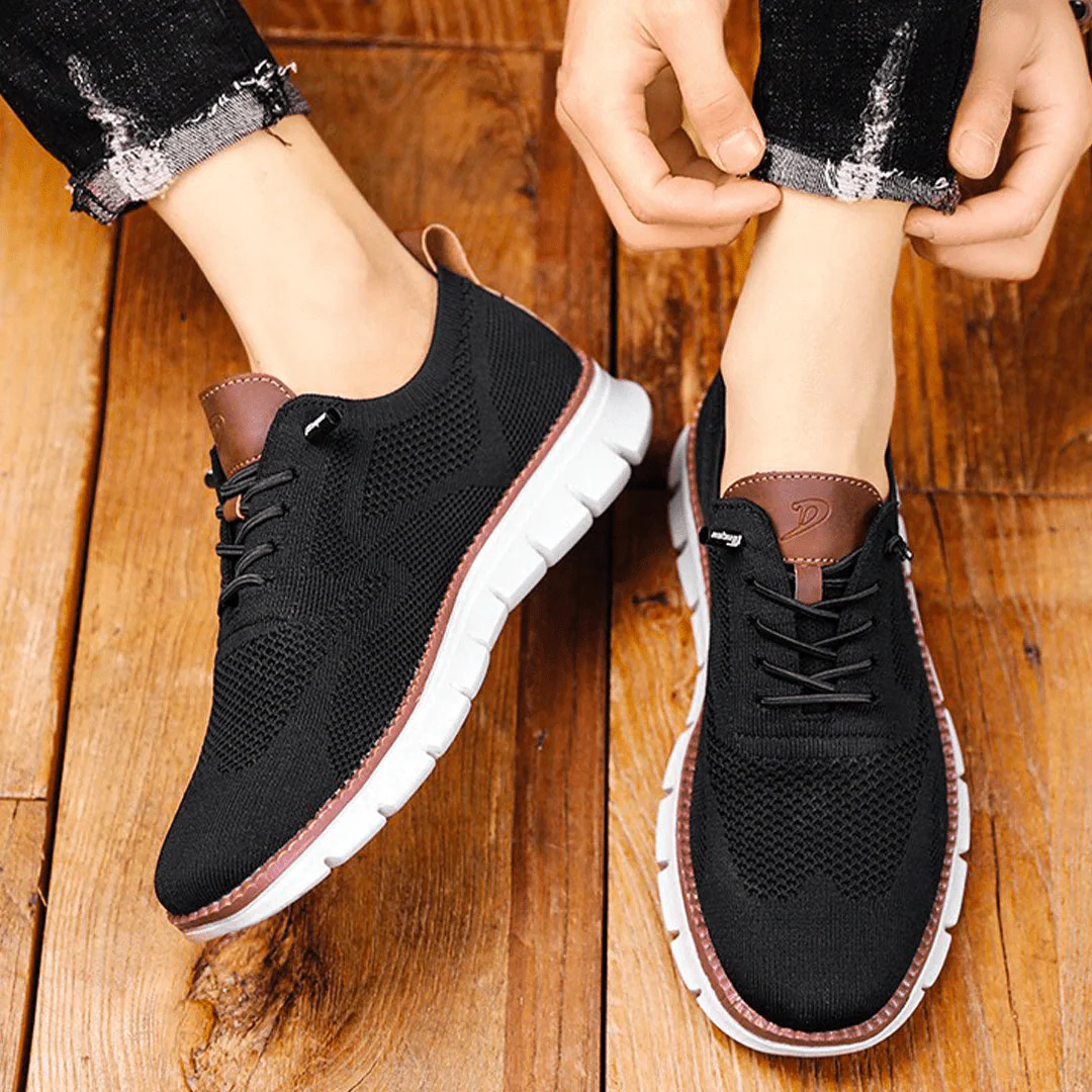 Heidi-Mode | Herren Leichtgewicht Lässig Sneakers für Männer mit Anti Rutsch Design