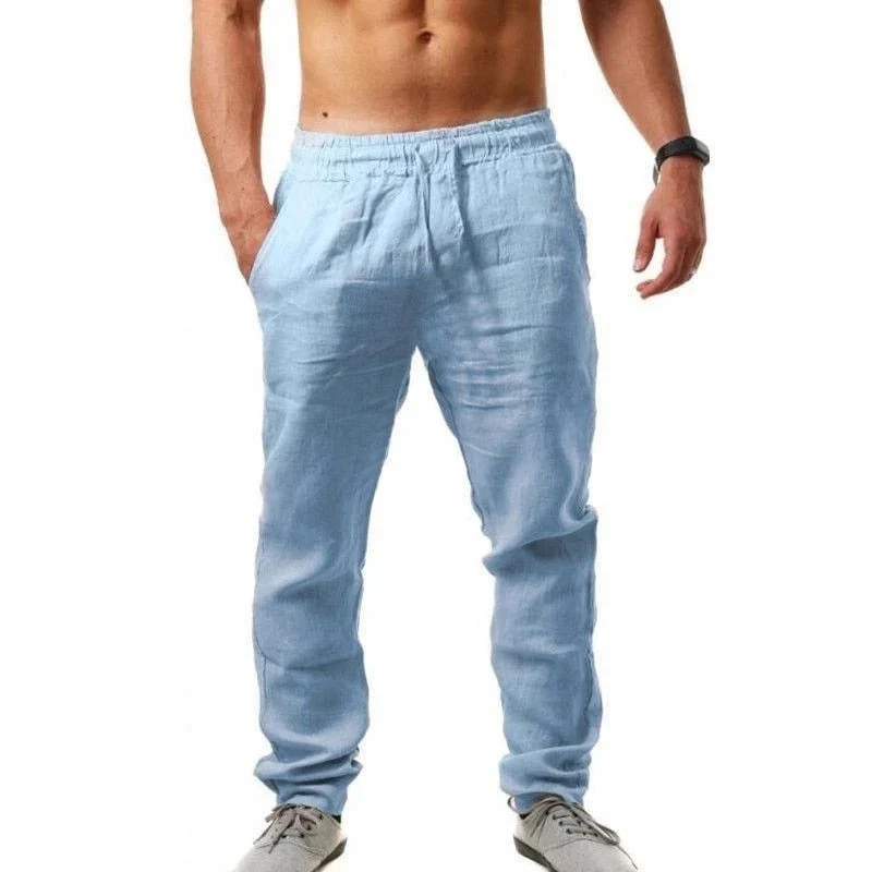Heidi-Mode | Herren Leinenhose Eine Stilvolle & Luftige Sommerhose für Männer - Image 2