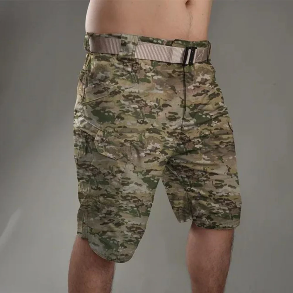 Heidi-Mode | Herren Lässige Cargo Shorts - Image 6