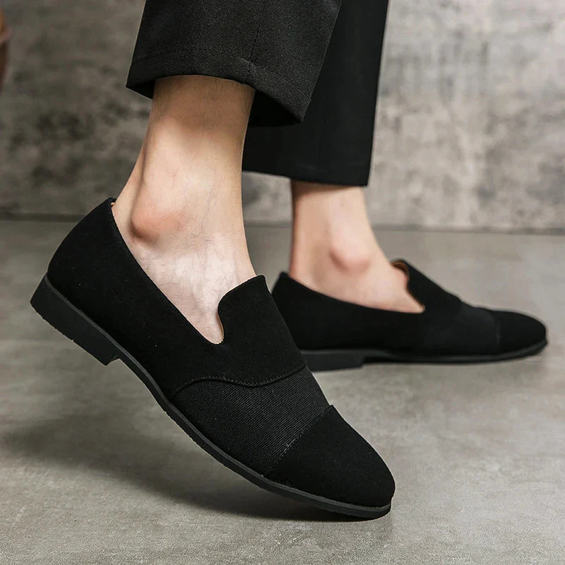 Heidi-Mode | Herren Luxe Leder Frosted Loafers - Image 4
