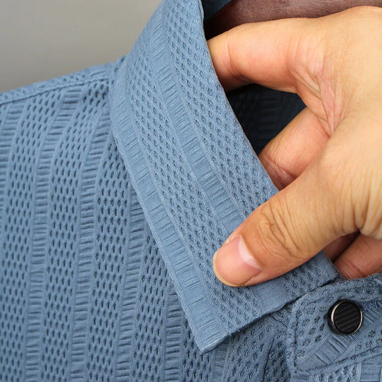 Heidi-Mode | Herren Poloshirt Aus Seide - Image 5