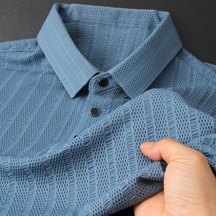 Heidi-Mode | Herren Poloshirt Aus Seide - Image 6