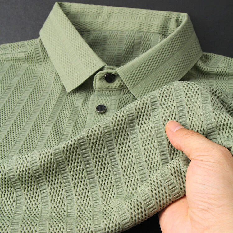Heidi-Mode | Herren Poloshirt Aus Seide - Image 7