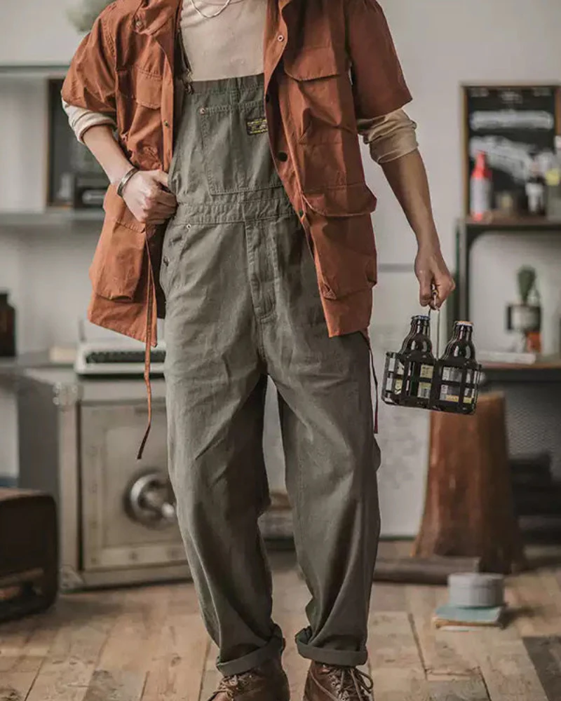 Heidi-Mode | Herren Robuster Overall Arbeitskleidung