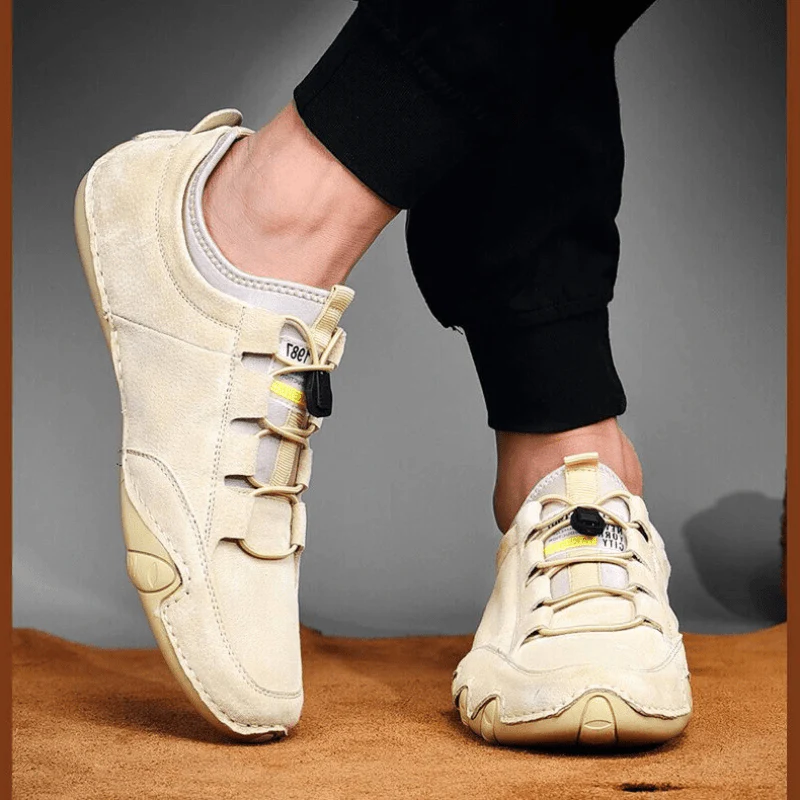 Heidi-Mode | Herren Schuhe Echtes Leder Herren Slipper Komfortabel & Trendy - Image 6