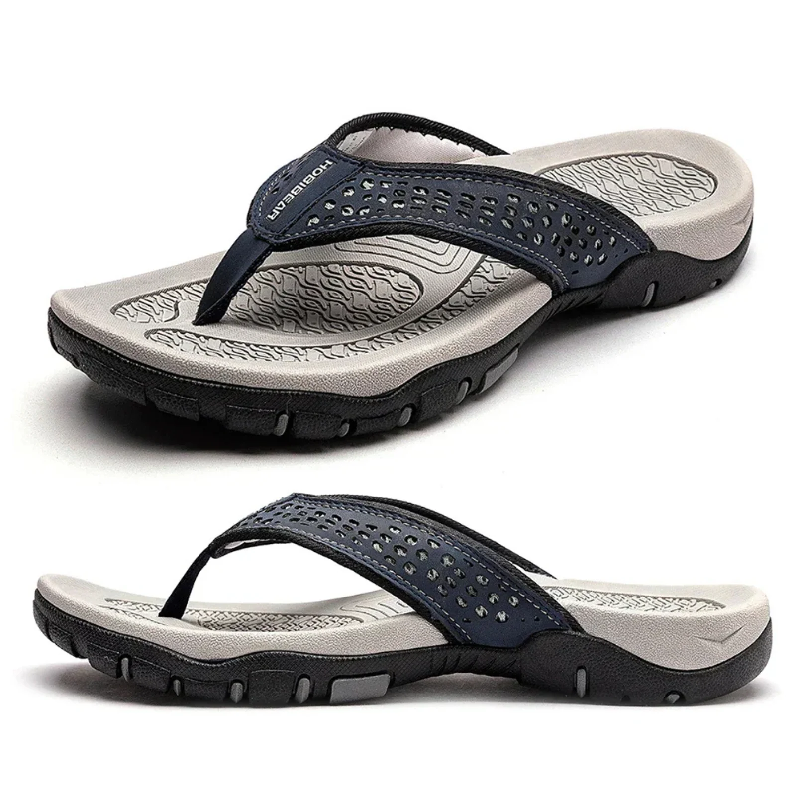Heidi-Mode | Herren Schwarz Outdoor Sandalen Robust - Image 3
