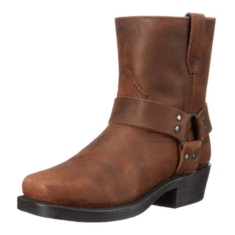 Heidi-Mode | Herren Schwarze Cowboystiefel Wildleder - Image 12
