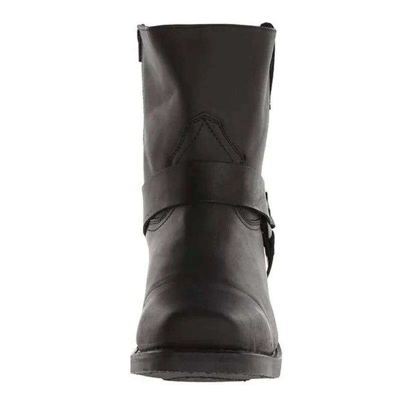 Heidi-Mode | Herren Schwarze Cowboystiefel Wildleder - Image 7