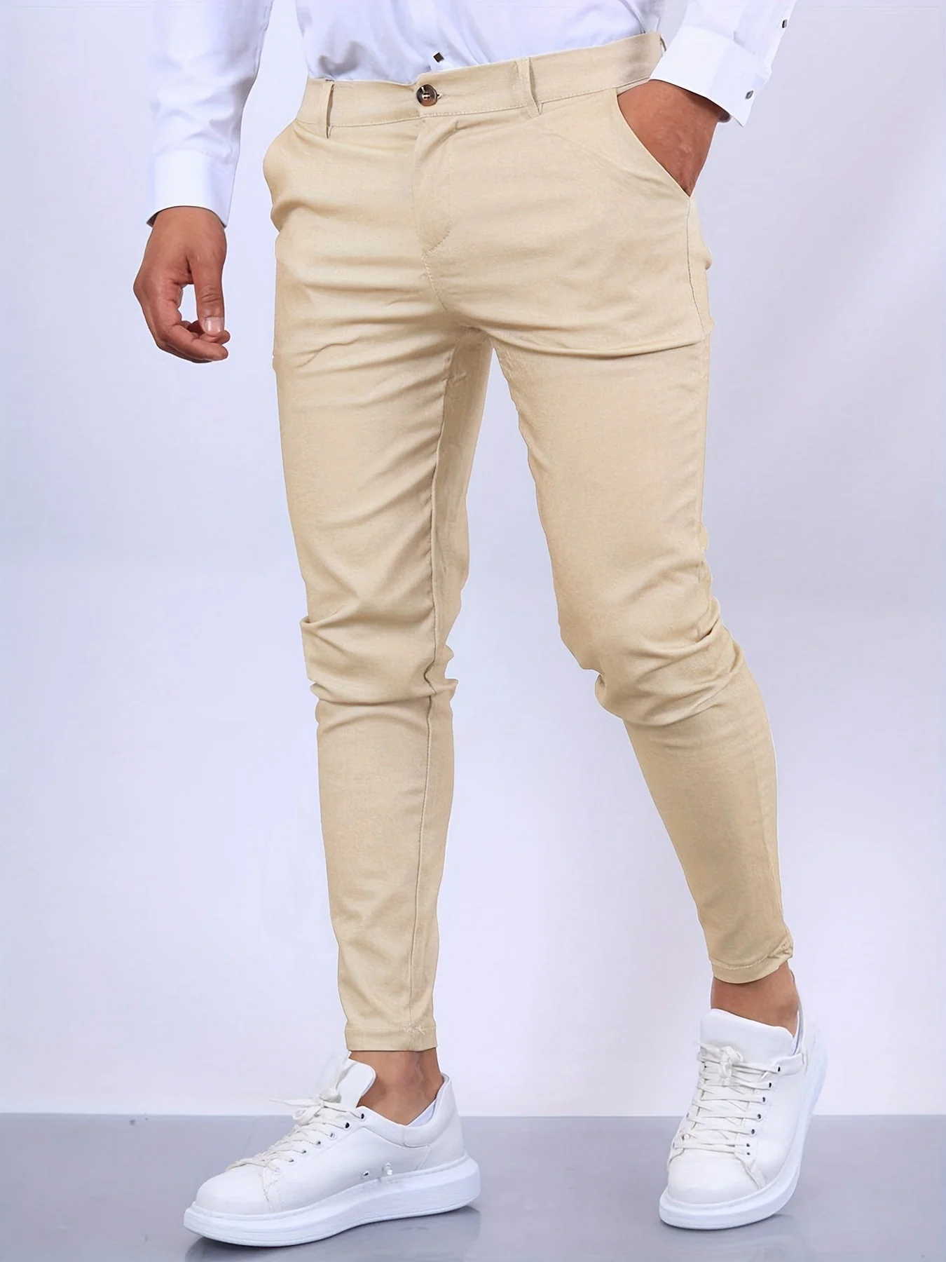 Heidi-Mode | Herren Slim Fit Freizeithose Modisch - Image 4