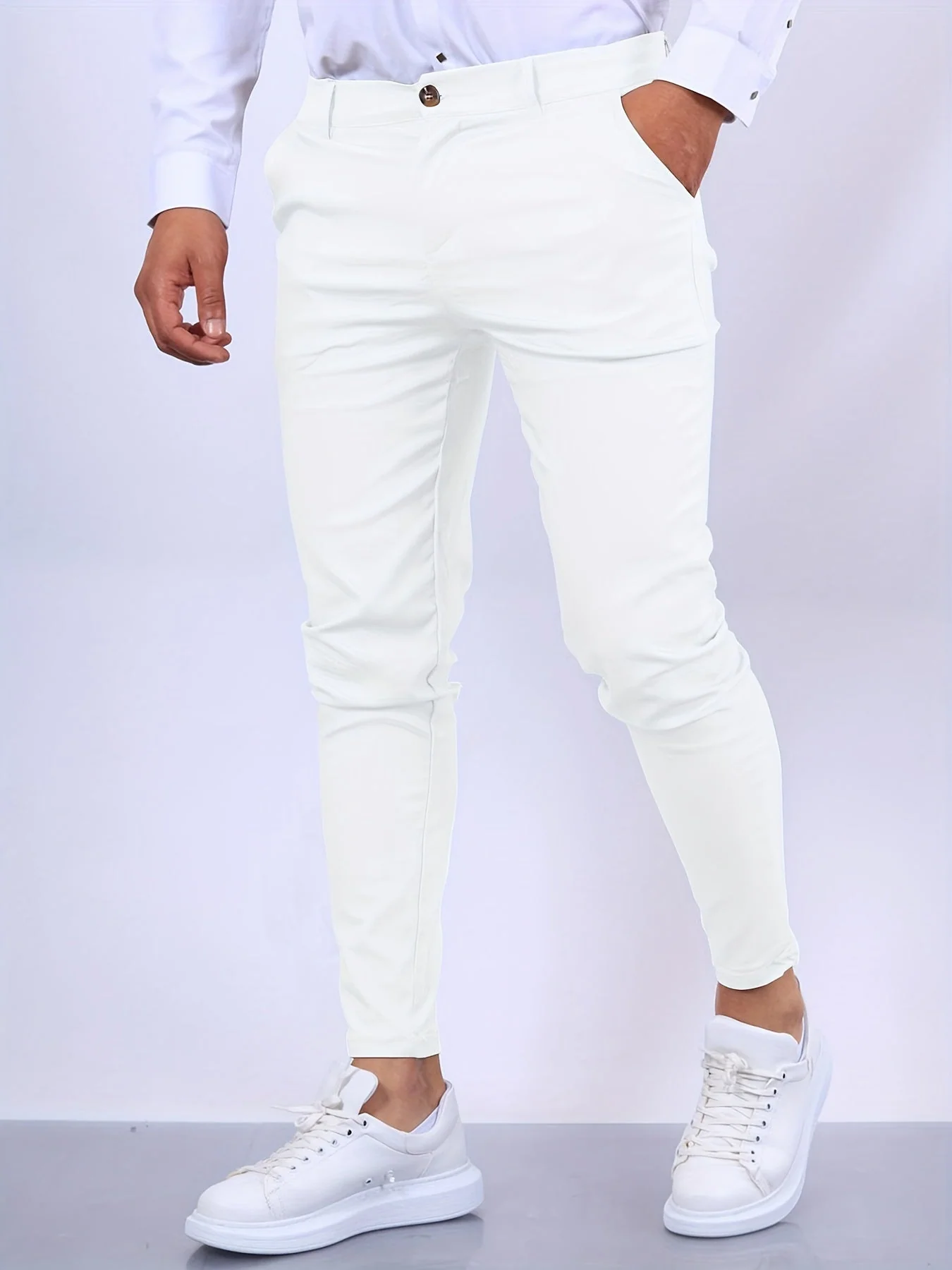 Heidi-Mode | Herren Slim Fit Freizeithose Modisch - Image 5