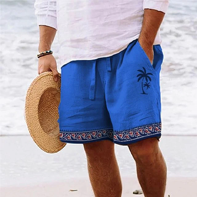 Heidi-Mode | Herren Strandshort mit Grafischem Design Von Kokosnussbaum - Image 3