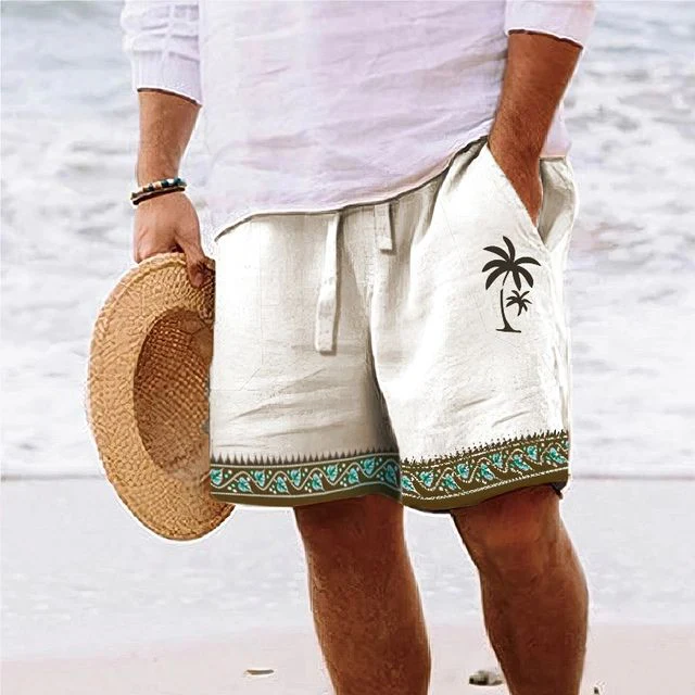 Heidi-Mode | Herren Strandshort mit Grafischem Design Von Kokosnussbaum - Image 4