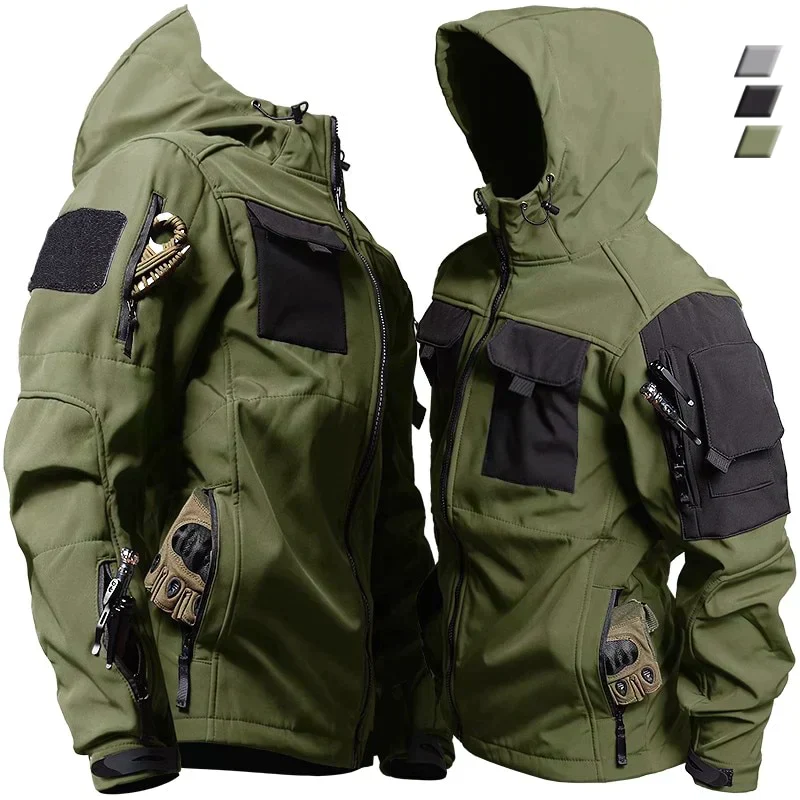 Heidi-Mode | Herren Tactical Softshelljacke