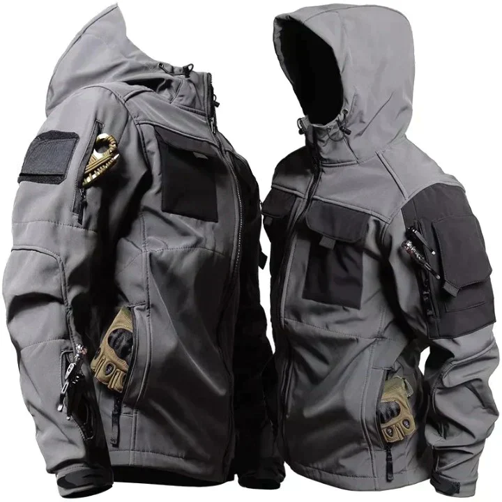 Heidi-Mode | Herren Tactical Softshelljacke - Image 3