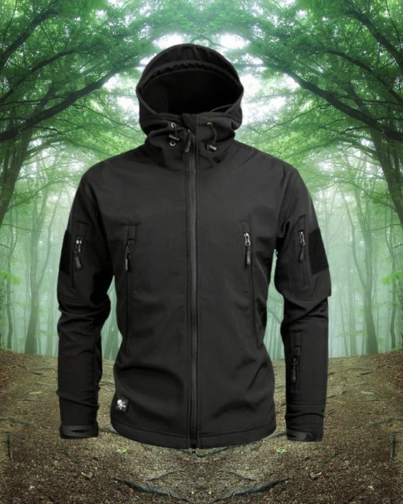 Heidi-Mode | Herren Wasserdicht Regenjacke Leichte - Image 15