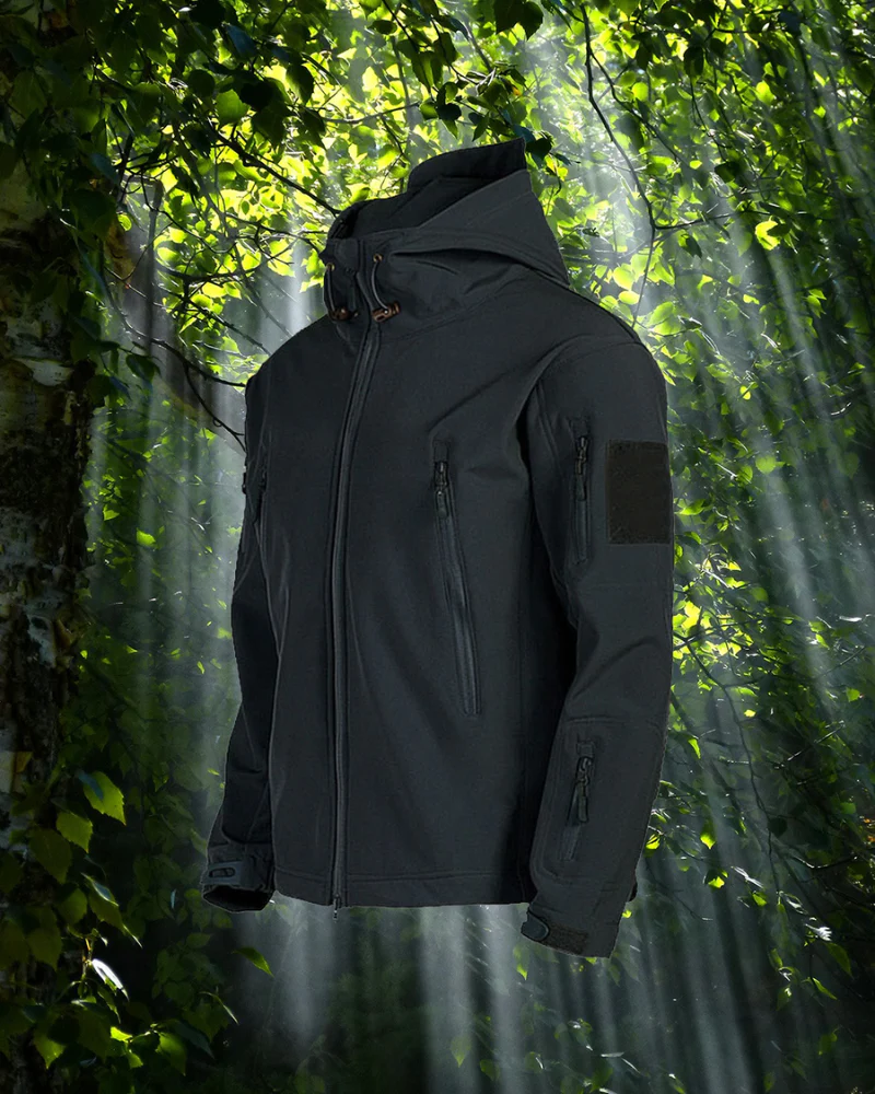 Heidi-Mode | Herren Wasserdicht Regenjacke Leichte - Image 2