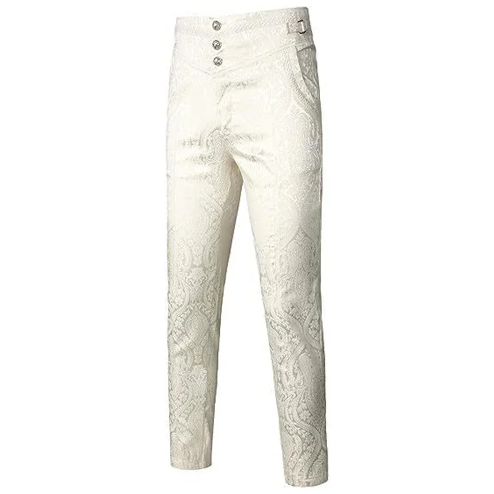 Heidi-Mode | Herren Weinlese Gothic Hose - Image 5