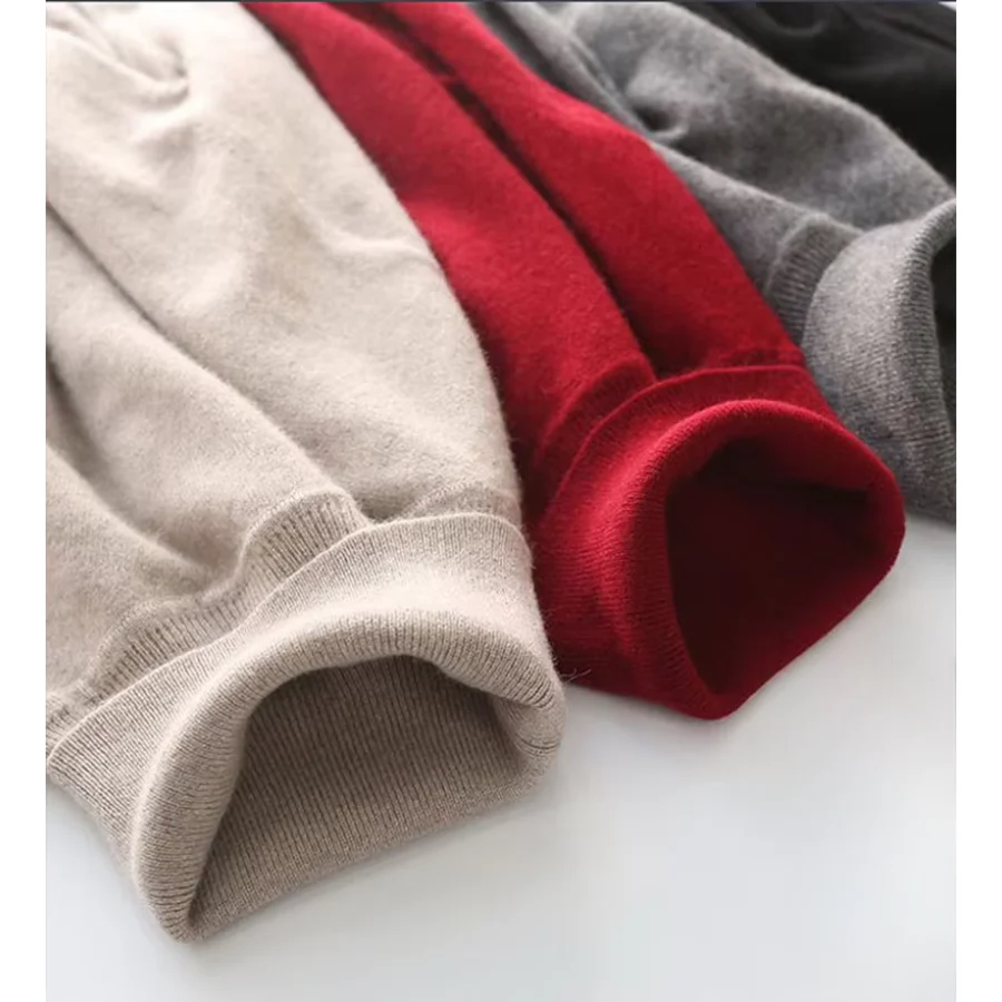 Heidi-Mode | Herren Wollpullover mit Rollkragen und Schlankem Design - Image 12