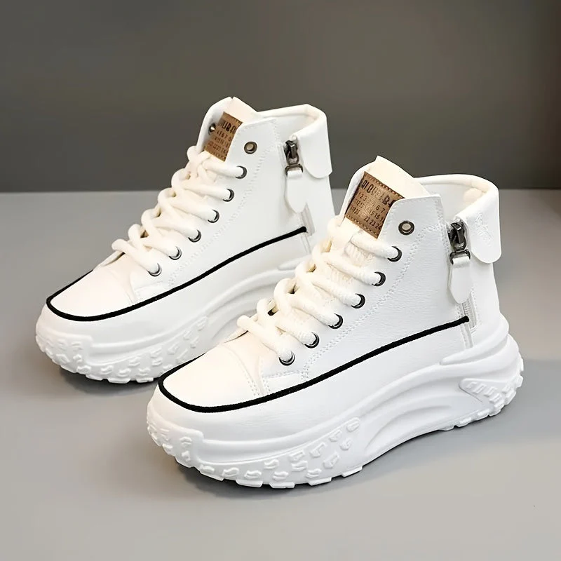 Heidi-Mode | Hohe Platform Sneakers - Image 3