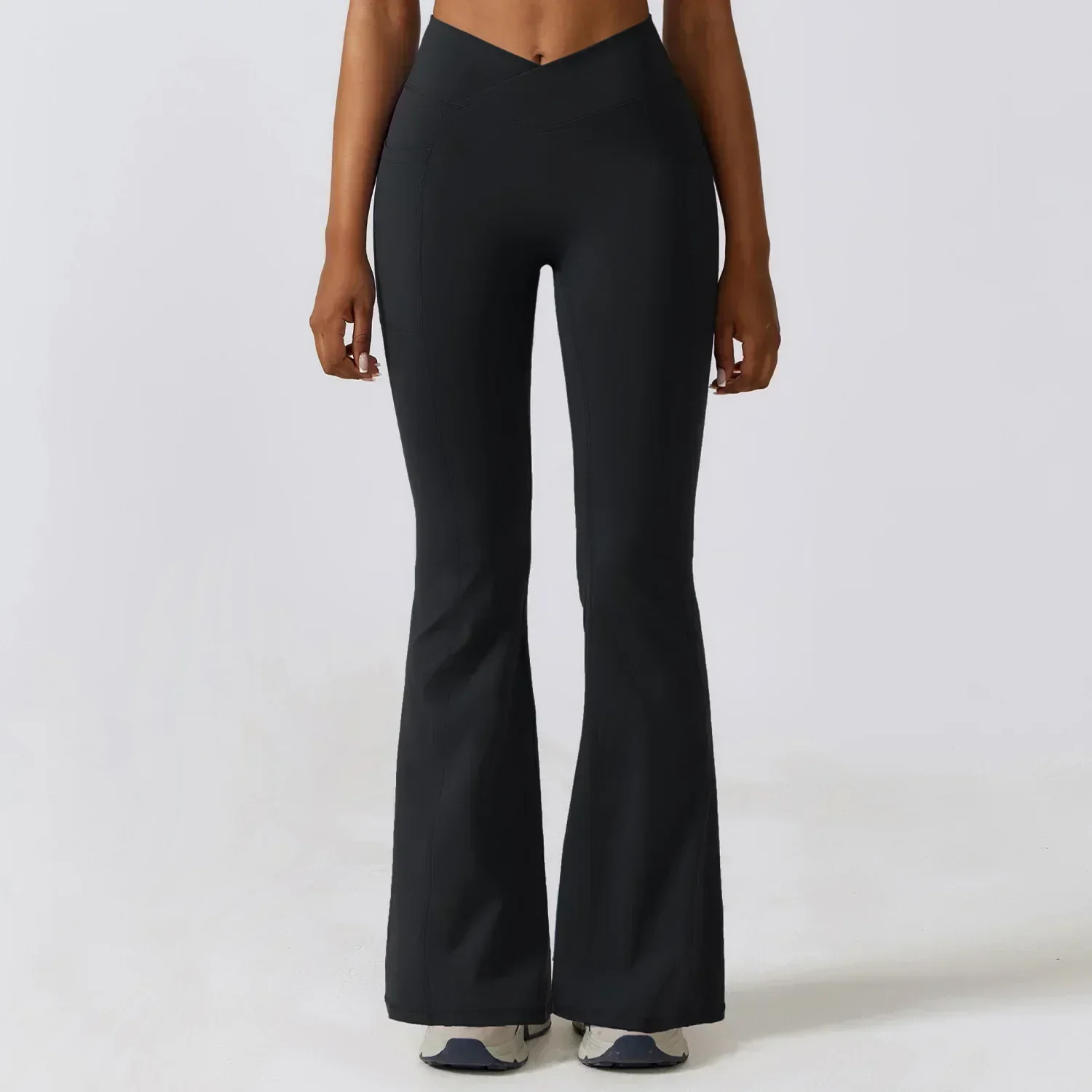 Heidi-Mode | Hoch Taillierte Flare-Leggings - Image 2