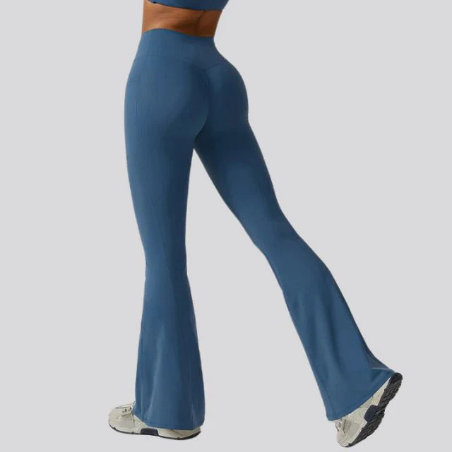 Heidi-Mode | Hoch Taillierte Flare-Leggings - Image 9