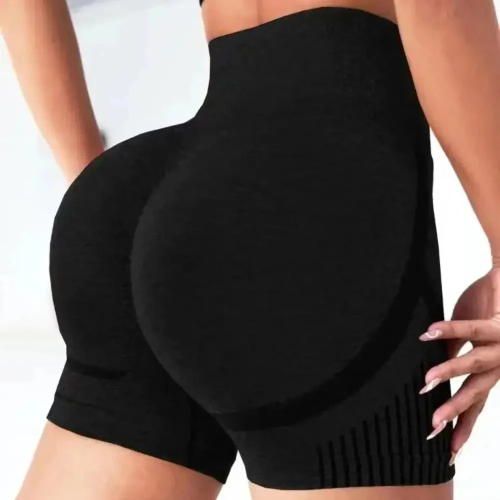 Heidi-Mode | Hochtaillierte Yoga Sport Kurze Hose - Image 4