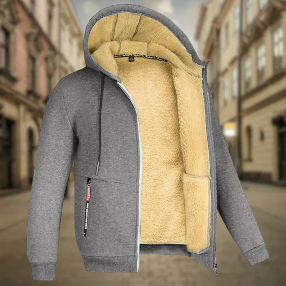 Heidi-Mode | Herren Fleece Hoodie - Image 7