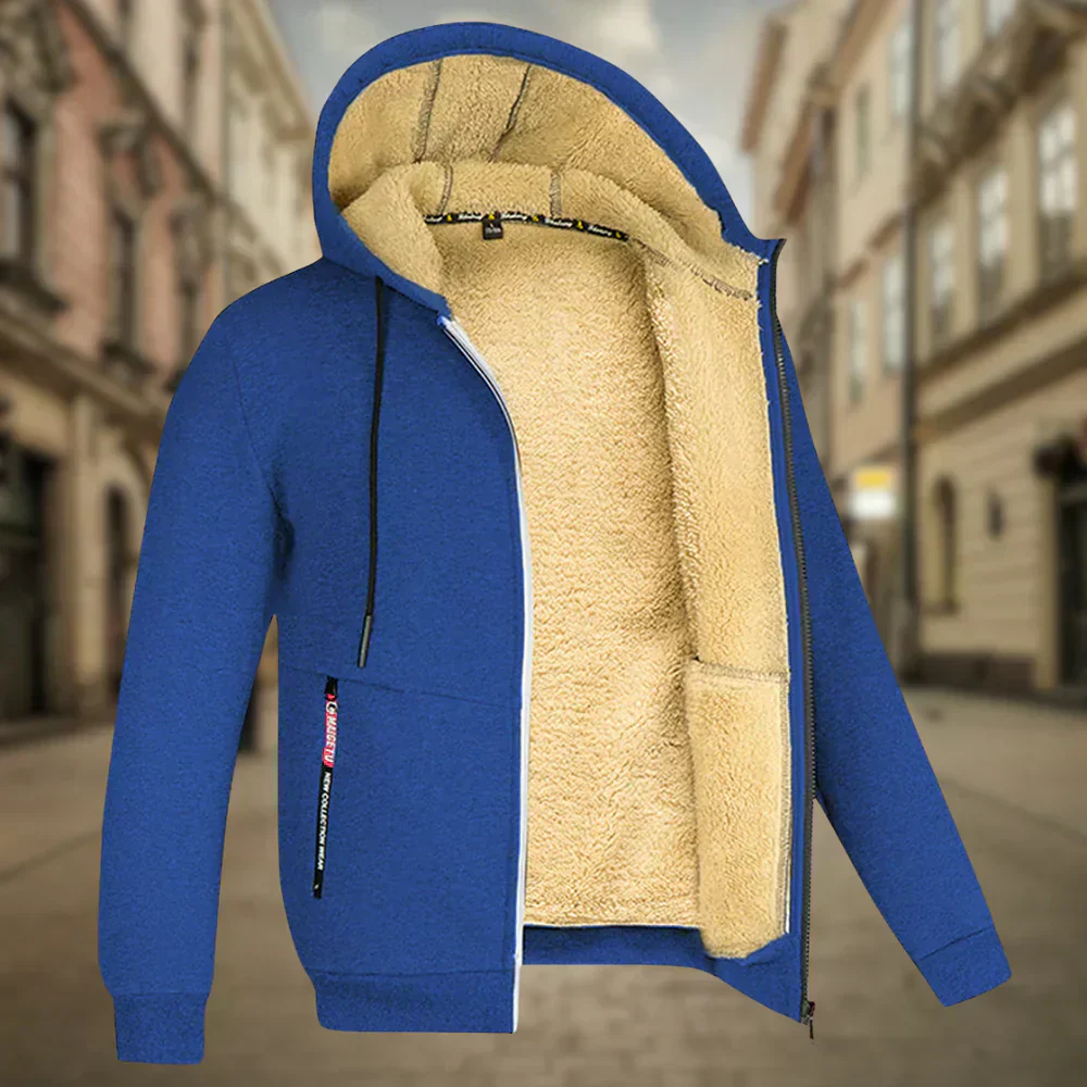 Heidi-Mode | Herren Fleece Hoodie - Image 8