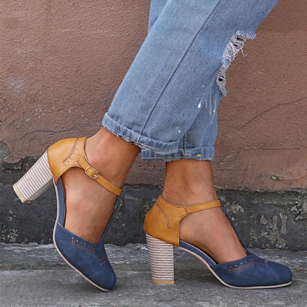 Heidi-Mode | Hübsche Plateauschuhe mit Hohem Absatz