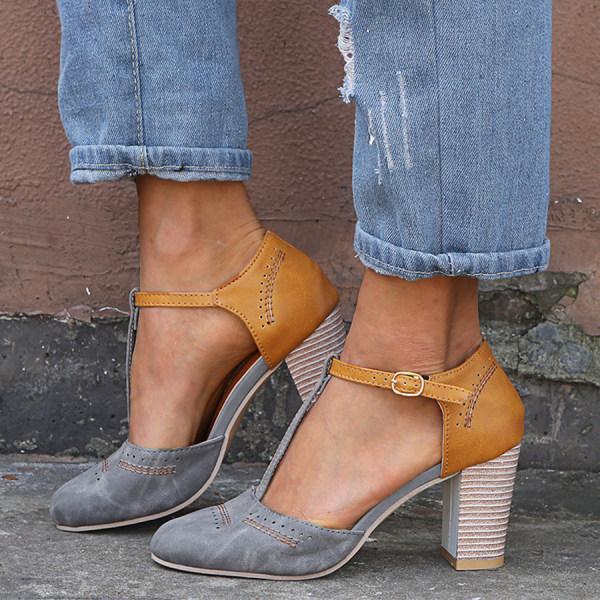 Heidi-Mode | Hübsche Plateauschuhe mit Hohem Absatz - Image 6