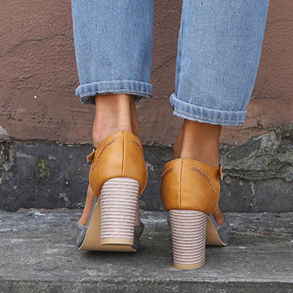 Heidi-Mode | Hübsche Plateauschuhe mit Hohem Absatz - Image 8