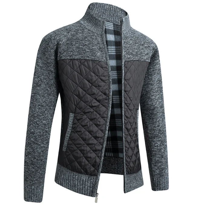 Heidi-Mode | Jack Herren Premium Strickjacke Luxus & Warme Jacke Perfekt für Herbst - Image 2