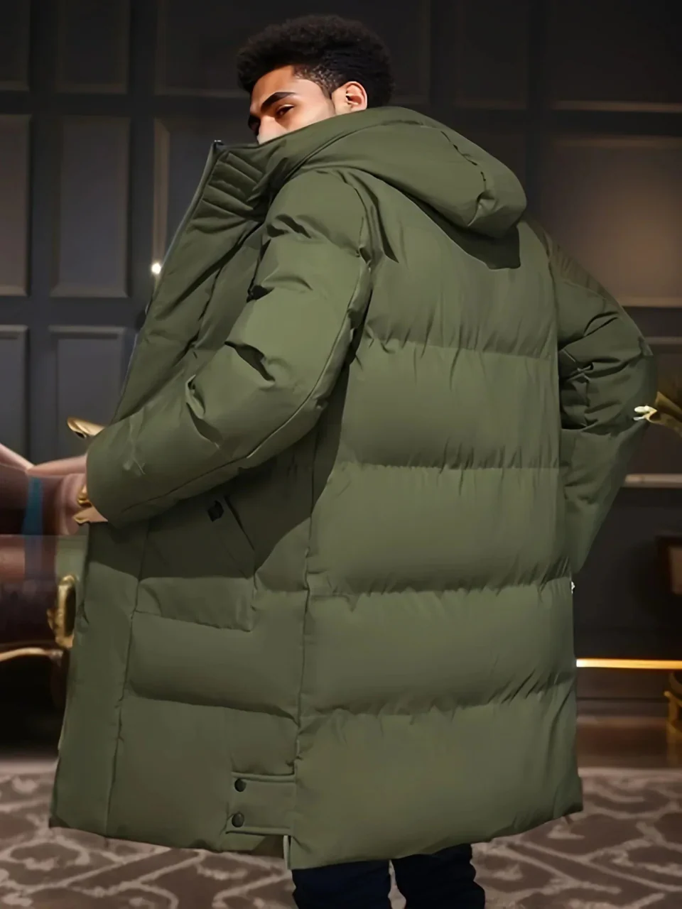 Heidi-Mode | Jacke für Herren mit Kapuze für Den Winterlook