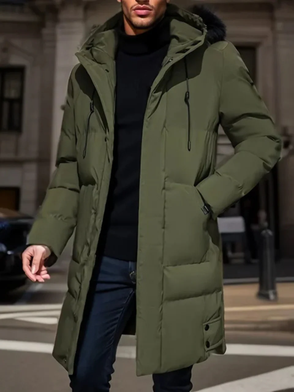 Heidi-Mode | Jacke für Herren mit Kapuze für Den Winterlook - Image 4