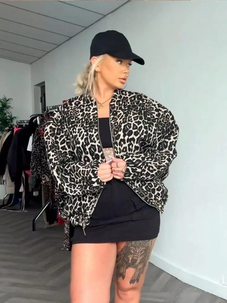 Heidi-Mode | Jacke mit Leopardenmuster für Damen - Image 3