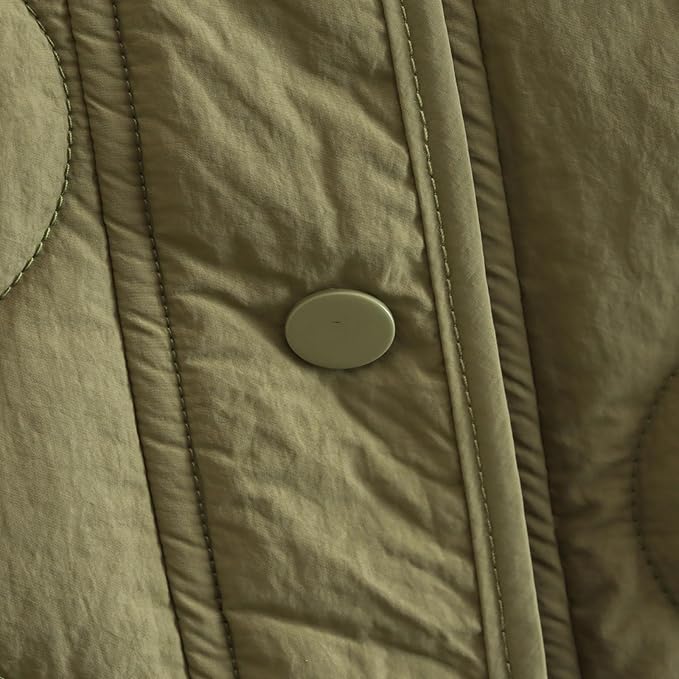 Heidi-Mode | Oversize Gesteppte Jacke mit Druckknöpfen - Image 10