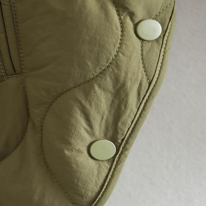 Heidi-Mode | Oversize Gesteppte Jacke mit Druckknöpfen - Image 9