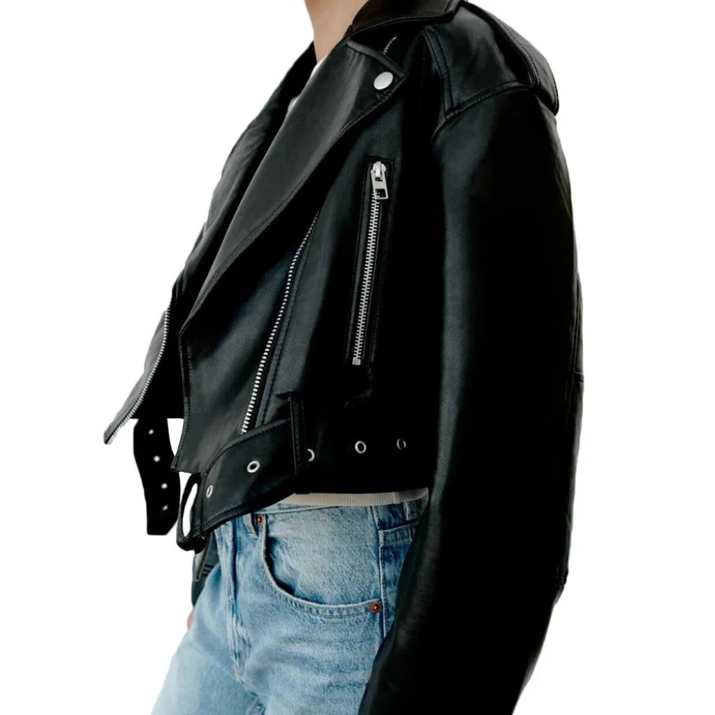 Heidi-Mode | Slim-Fit-Lederjacke für Frauen - Image 2