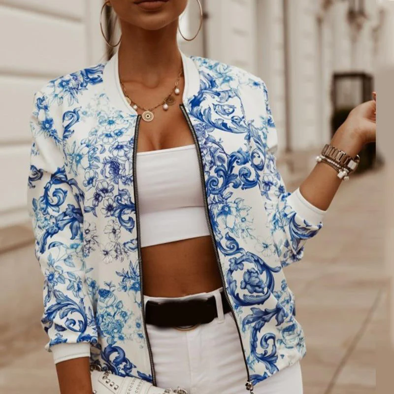 Heidi-Mode | Jacke Vintage Elegante Zwischenjacke für Frauen - Image 14