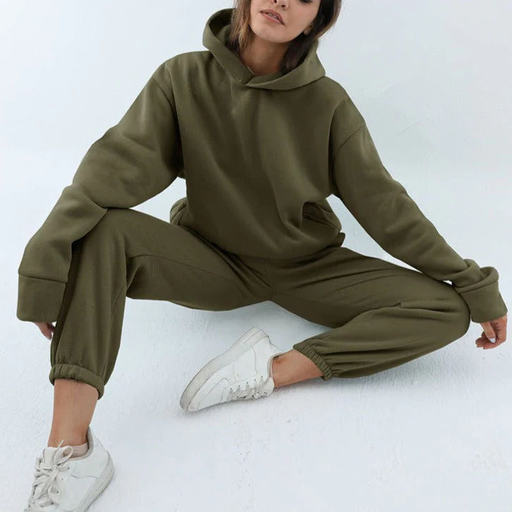 Heidi-Mode | Jacquelyn Ultimate Comfort Sweat Pants & Kapuzenpulli Set - Image 12