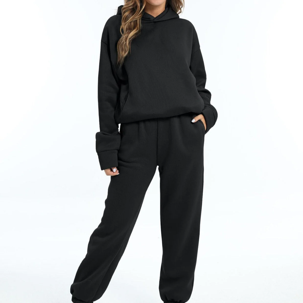 Heidi-Mode | Jacquelyn Ultimate Comfort Sweat Pants & Kapuzenpulli Set - Image 3