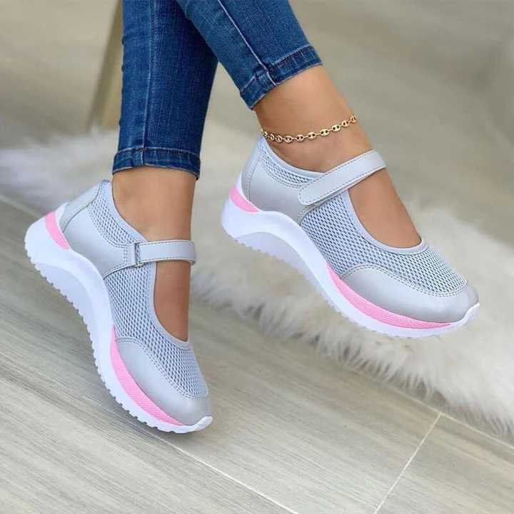 Heidi-Mode | Jane - Atmungsaktive Sportschuhe Lässige, Stilvolle Mesh-Schuhe Sportliche Sneakers Damen