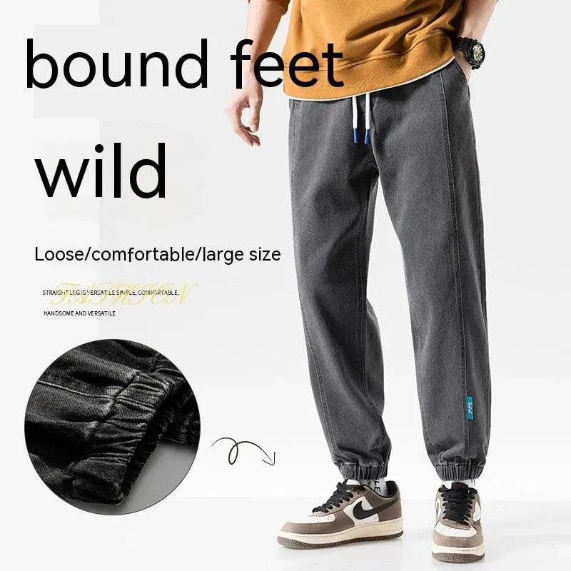 Heidi-Mode | Modische Plus-Size-Herren-Jeans mit Knöchelbindung - Image 5