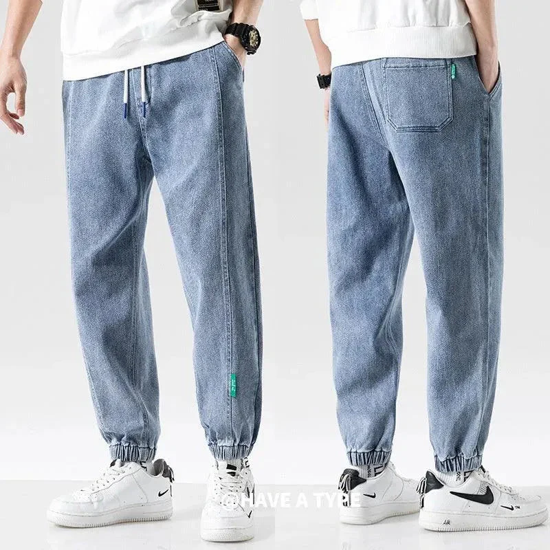 Heidi-Mode | Modische Plus-Size-Herren-Jeans mit Knöchelbindung - Image 6