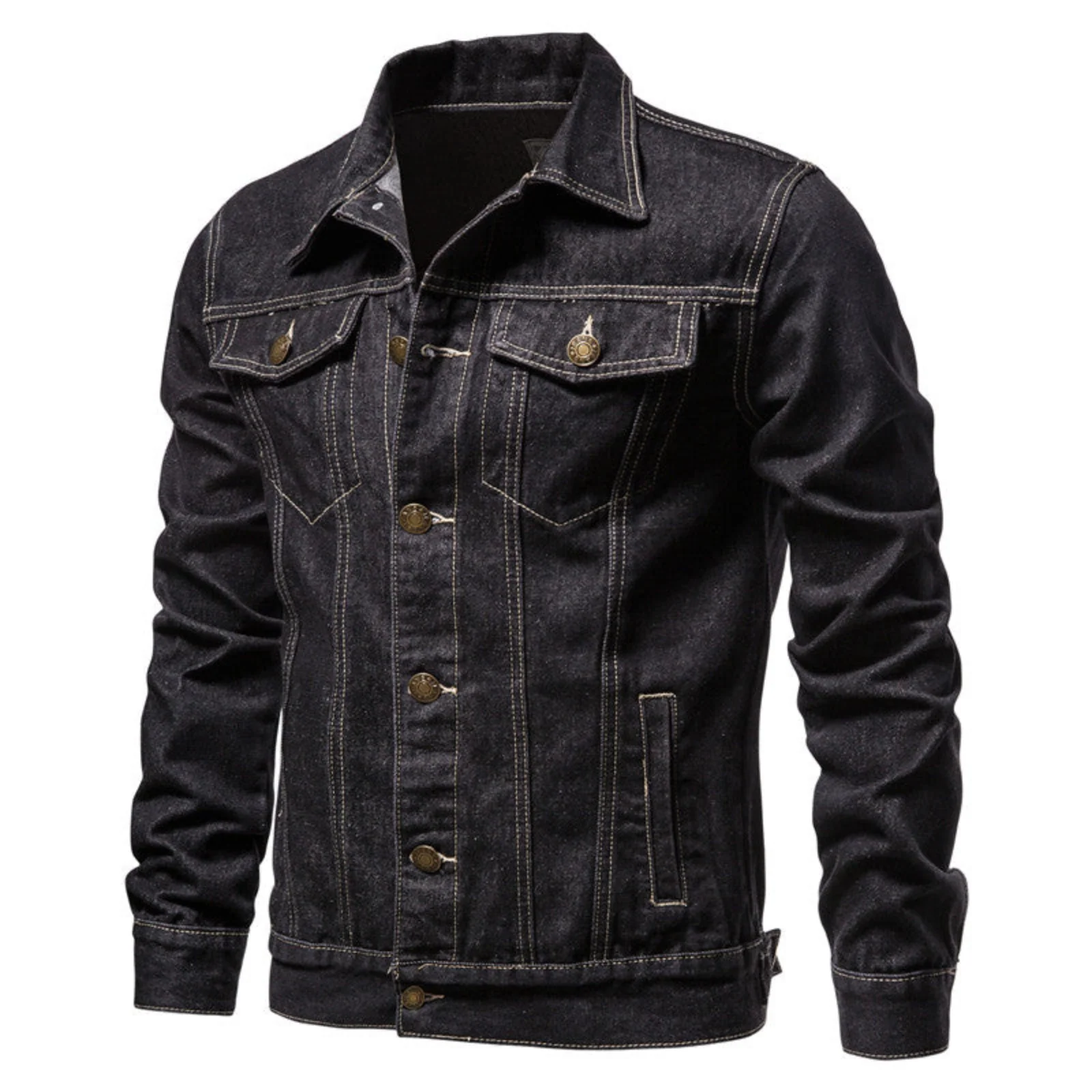 Heidi-Mode | Jeansjacke für Herren Im Lässigen Look - Image 6