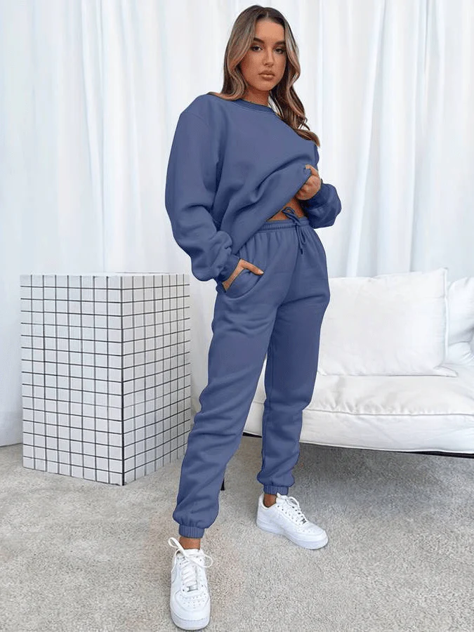 Heidi-Mode | Jogging Satz Bequem Übergröße Damen Lässig Chi - Image 7